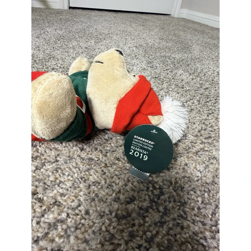 Starbucks 2019 Bearista Bear Boy Christmas Holiday 10